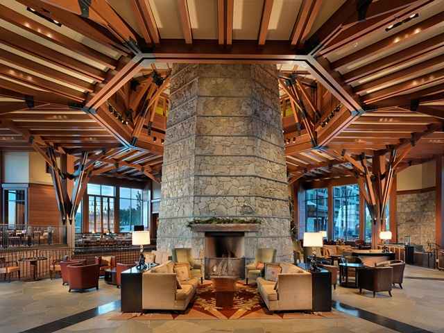 Ritz-Carlton Lobby Fireplace