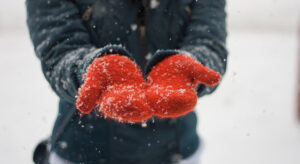 Catching snowflakes